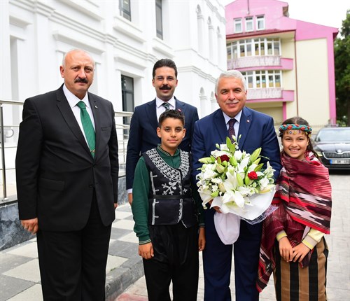 Valimiz Sayın Aziz Yıldırım İlçemizi Teşrif Etti